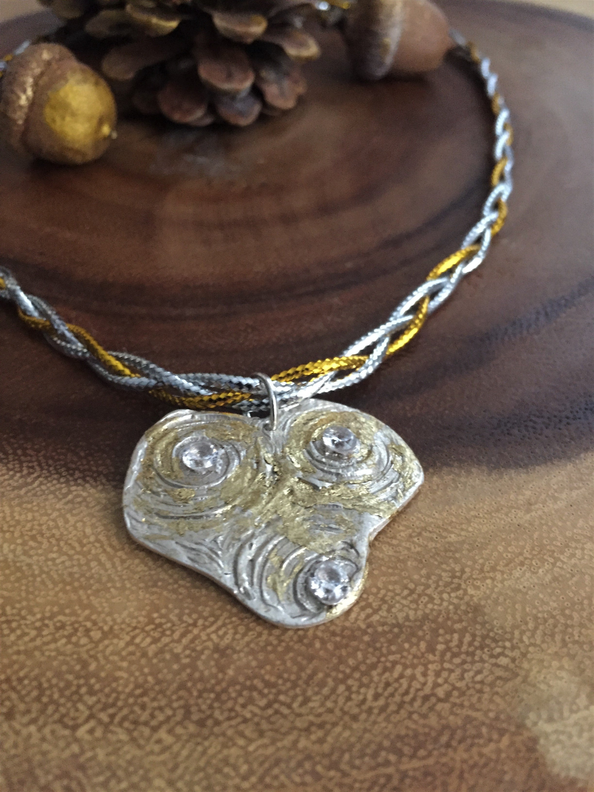 How To Make A Silver Clay Leaf Pendant 